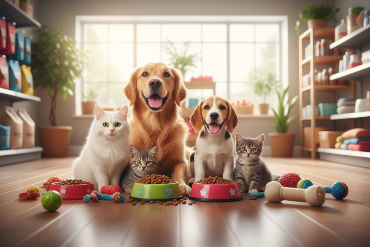 Banner para tienda de mascotas optimizado